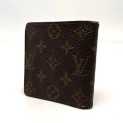 LOVIS VUITTON ルイヴィトン ポルトフォイユ マルコ モノグラム 折財布 二つ折り ユニセックス PVC ブラウン