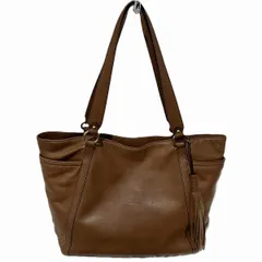 コールハーン ブラウン レザー バッグ ショルダーバッグ レディース