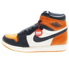 NIKE (ナイキ) AIR JORDAN 1 RETRO HIGH OG SHATTERED BACKBOARD エア ジョーダン 1 レトロ シャッタードバックボード ハイカットスニーカー オレンジ US10/28cm DZ5485-008
