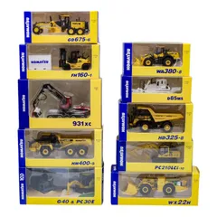 コマツ 建設機械モデル 非売品 ミニカー 8個セット