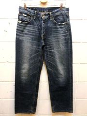 LEVIS 502 リーバイス 00502-0321 加工 デニムパンツ ジーパン w33 502 日本製 インディゴ 91i0402