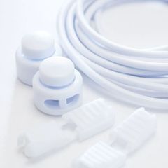 丸ゴム アウトドアゴム 3ｍｍ 長さ1.2M×2本入り（オフホワイト３本セット）