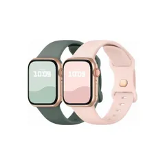 Adepoy Apple Watch バンド 41mm 40mm 38mm アップルウォッチ 交換ベルト オリーブグリーン