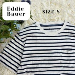 Eddie Bauer エディバウアー ボーダー Tシャツ サイズS