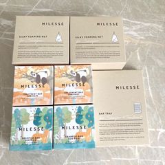 新品 MILESSE ミレッセ7点【オイリーヘアセット】 オーガニックシャンプー＆トリートメントバーセット