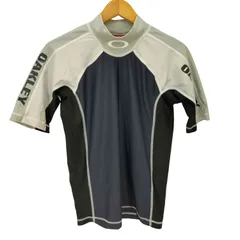 オークリー OAKLEY 90-00S 赤タグ センターロゴ スイム ラッシュガード スキン Y2K メンズ import：L のサムネイル