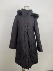 COMME CA ISM コムサイズム L レディース ダウンコート ブラック 20251006-0013