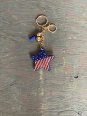 キーチェーンUSAインポート / American Flag Star