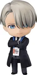 【中古】【非常に良い】ねんどろいど ユーリ!!! on ICE ヴィクトル・ニキフォロフ コーチVer. ノンスケール ABS&PVC製 塗装済み可動フィギュア