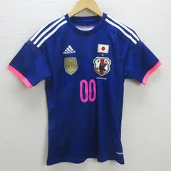 G■アディダス/adidas JFA カスタムメイドユニフォーム/00番ODA【S】青/men's/91【中古】■