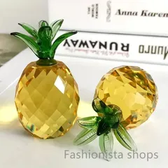 クリスタル野菜と果物　ガラス細工 Amazon.co.jp: ガラスレッドストロベリー置物 クリスタル