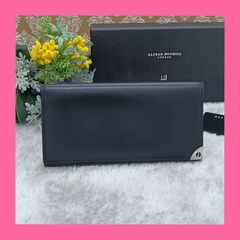 新品・未使用✨ダンヒル オックスフォード 最高級カーフレザー ロゴ