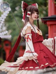 森森仙 霊夢 コスプレ 東方Project: 博麗霊夢 コスプレ (森森仙) SailorStyle