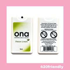 420friendly "ona" Spray Card / カード型 臭気中和スプレー 外出、旅行向き(12ml)