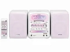 ビクターマイクロコンポーネントMDシステムUX-QX-1W　リモコン・アンテナ付 Amazon | Victor ビクター JVC UX-QX1-W パールホワイト