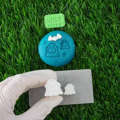 新品  和菓子スタンプ  和菓子道具 セット ゴースト ghost  Y-567M/569S