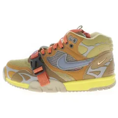 NIKE (ナイキ) AIR TRAINER 1 SP エアトレーナー1 コリアンダー アシェンスレート ハイカットスニーカー ブラウン US8.5/26.5cm DH7338-300のサムネイル