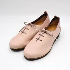 Figurino フィグリーノ 23.0cm 幅広 4E 本革 レースアップシューズ mer0264 スモークピンク 日本製 軽量 SP8735のサムネイル