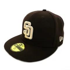 ニューエラ NEW ERA 59FIFTY サンディエゴ・パドレス ロゴキャップ 帽子 7 1/8 56.8cm ブラウン