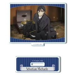 【中古】アクリルスタンド・アクリルパネル デザイン12(セバスチャン・ミカエリス/L) ミニアクリルスタンド 「黒執事 -寄宿学校編-」
