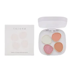 to/one トーン ペタル フロート アイパレット [04 Sweet Sorbet]アイカラー アイシャドウパレット アイメイク パウダー [ネコポス]