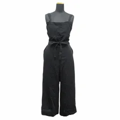 Y's エプロン風　オーバーオール　オールインワン　ブラック 2025年最新】Y's レディース サロペット・オーバーオール