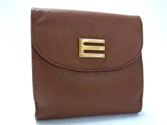 ■美品■ ETRO エトロ レザー 二つ折り 財布 ウォレット 小銭入れ 札入れ メンズ レディース ブラウン系 DG8690のサムネイル