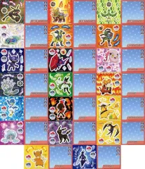 【中古】食玩 雑貨 全20種セット 「ポケットモンスター はってなぞって ポケモンずかんメモ」