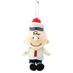 SNOOPY　スヌーピー チャーリーブラウン　CB　マリンセーラー マスコットぬいぐるみ　MC　196019-24　2024年5月発売　トリコロールカラー