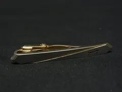 ■美品■ GIVENCHY ジバンシィ ヴィンテージ タイピン タイクリップ アクセサリー ビジネス 紳士 ゴールド系 DG4774のサムネイル