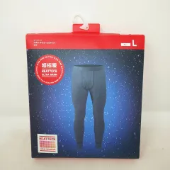 1285C-07 UNIQLO 超極暖 ヒートテック ウルトラウォームタイツ メンズ Lサイズ グレー ユニクロ 未開封 インナー