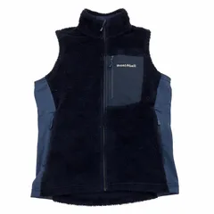 モンベル Montbell クリマエア ベスト フリース S 紺 ネイビー 1106693 /OU