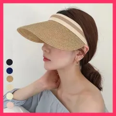 【おしゃれ】 サンバイザー レディース 麦わら帽子 紫外線対策 帽子/サマーぼうし/カチューシャ型 つば広 ナチュラルブリム ハット UV おすすめ おしゃれ　人気 上品 98FEIWEI-001