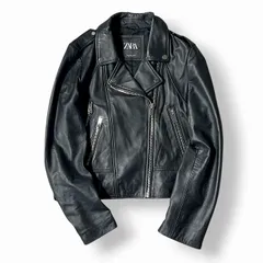 ZARA ザラ ラムレザーライダース [40I2432]