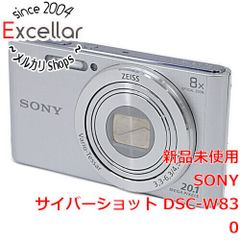 [bn:6] SONY製　デジタルスチルカメラ Cyber-shot DSC-W830　シルバー　2010万画素