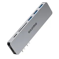 GIISSMO Macbook ハブ Macbook Air Pro 7ポート USB Type C ハブ USB C