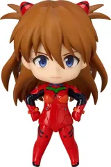 【中古】フィギュア ねんどろいど  式波・アスカ・ラングレー プラグスーツVer. 「ヱヴァンゲリヲン新劇場版：破」