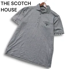 新品未使用タグ付き【THE SCOTCH HOUSE】半袖ポロシャツ　SIZES 新品未使用 タグ付き 男性 メンズ 半袖ポロシャツ THE SCOTCH
