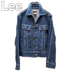 90's Lee 0411 101J 復刻 赤タグ SMALL デニムジャケット トラッカージャケット ジージャン Gジャン 日本製