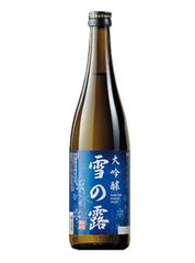 【激安在庫処分※商品の説明をご確認ください】雪の露 大吟醸 720ml×2本セット