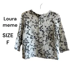 Loura mene ローラメーム リネン コットン トップス