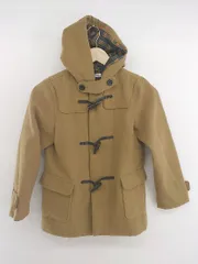 ◇ GLOBAL WORK キッズ 子供服 大きいサイズ 長袖 ダッフル コート サイズXXL キャメル ブラウン系 メンズ P  【中古】 【1210260001528】