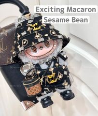 ラブブ正規品ExcitingMacaron sesamebean スワロフスキー ラブブ正規品ExcitingMacaron sesamebean スワロフスキー - メルカリ