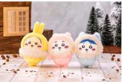ちいかわ　フッサフッサなパジャママスコット　ちいかわ　ハチワレ　うさぎ