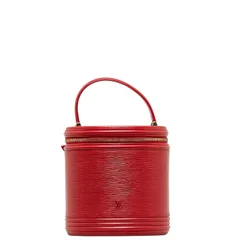 ルイ ヴィトン エピ カンヌ ハンドバッグ バニティバッグ M48037 カスティリアンレッド レザー レディース LOUIS VUITTON【1-0142739】