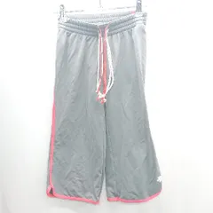 ◇ ⊂ DESCENTE デサント トレーニング テーパードハーフパンツ サイズM グレー レディース E  【1410290051535】のサムネイル