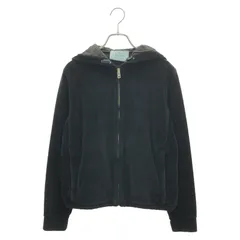 プラダ PRADA パーカー ジップパーカー ブラック コットン ジップパーカー レディース Used Bのサムネイル