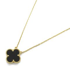 Van Cleef & Arpels ヴァンクリーフ＆アーペル ヴィンテージアルハンブラ ネックレス オニキス ネックレス