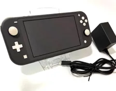 3週間保証　Switch lite グレー、ACアダプター付き、動作確認済み