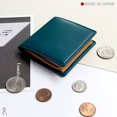 【育てるコインケース、あります】日本製・高品質のBOX型コインケース／姫路で鞣された本革のコインケース。職人の技術が見事な逸品！コンパクトでありながら容量もあり、使い勝手も抜群！エイジングをぜひお楽しみください。ギフトにも喜ばれています♪